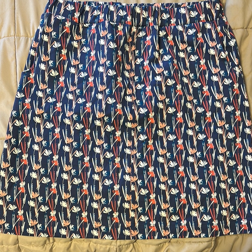 NorthStyle A-Line Blue Pink Skirt Casual Resort Wear